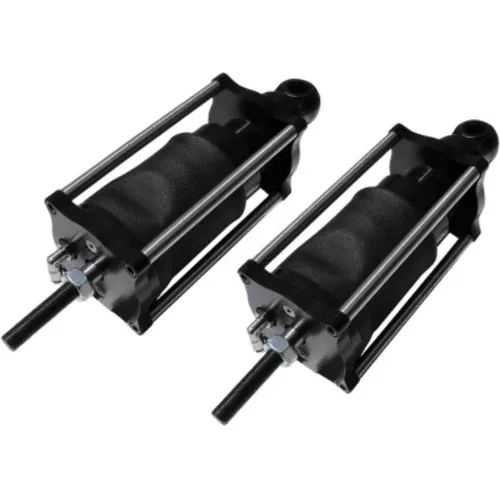 Legend Black Pair Rear Air Shocks 2000-2017 Harley Softail FLSTN FXST FXS FLSTFI