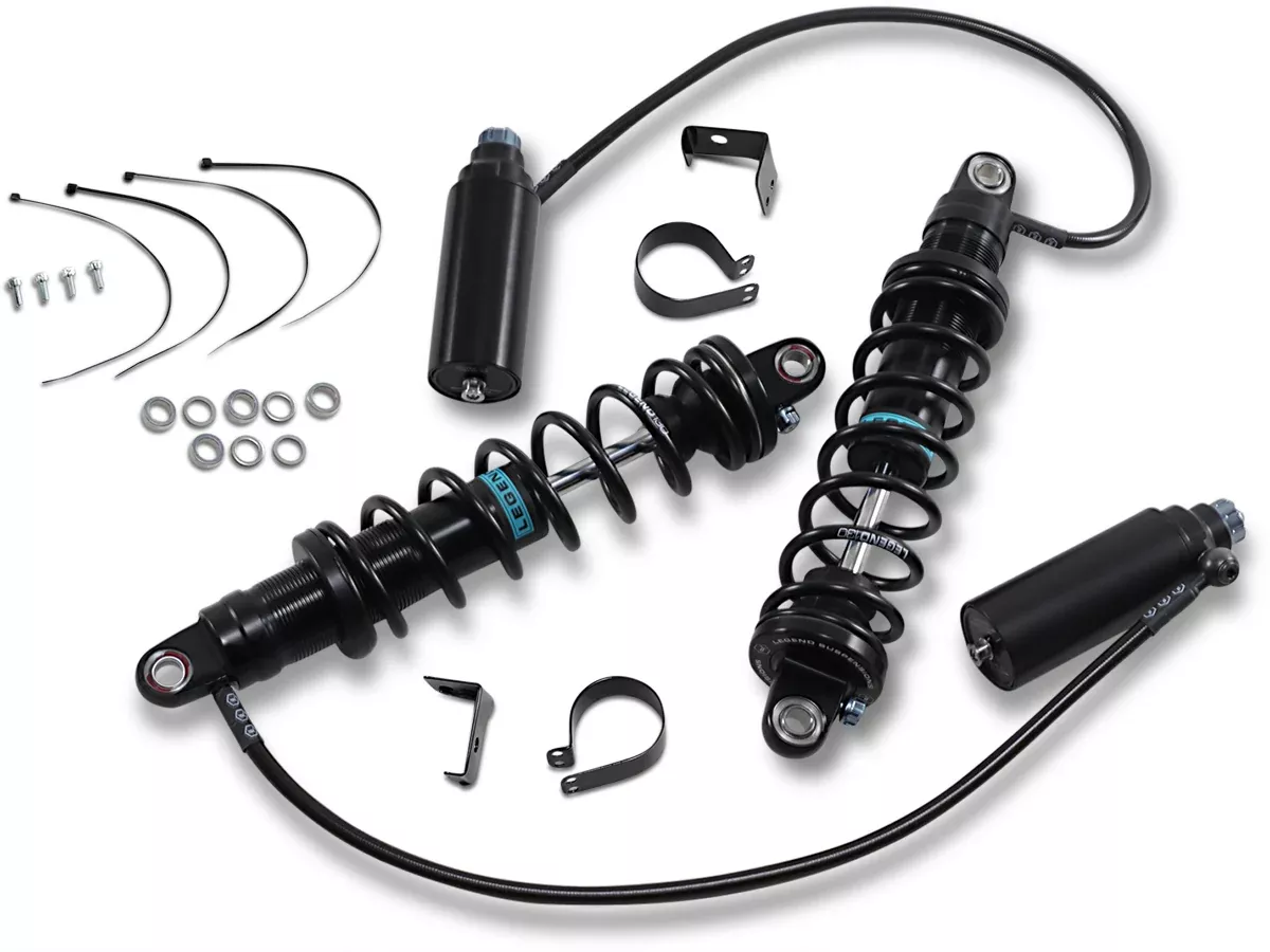 Legend Revo ARC 13" Heavy Duty Rear Shocks 2009-2013 Harley Touring Road King