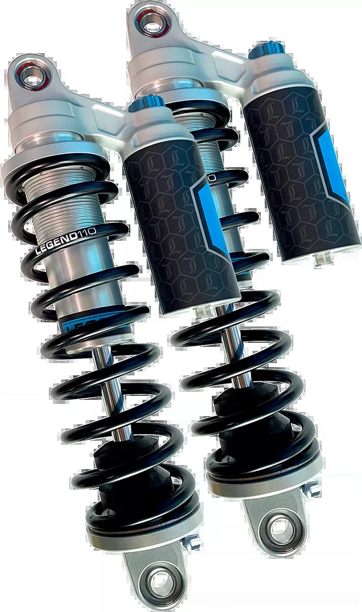 Legend Revo ARC Piggyback Coil Rear 14" Standard Shocks 1999-2017 Harley Dyna