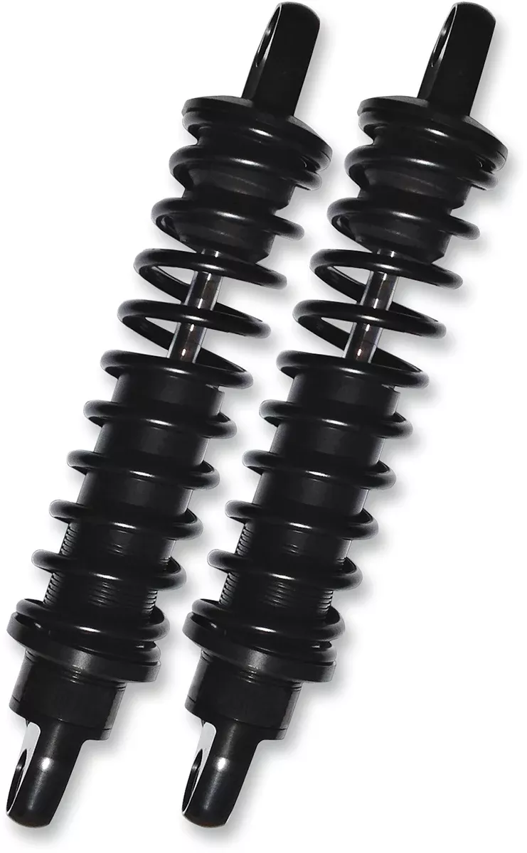 Legend Revo Black Standard 13" Rear Motorcycle Shocks 1991-2017 Harley Dyna FXD