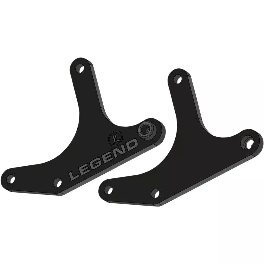 Legend Suspension Black Tri Glide Rear Lift Kit for Harley Trike Models