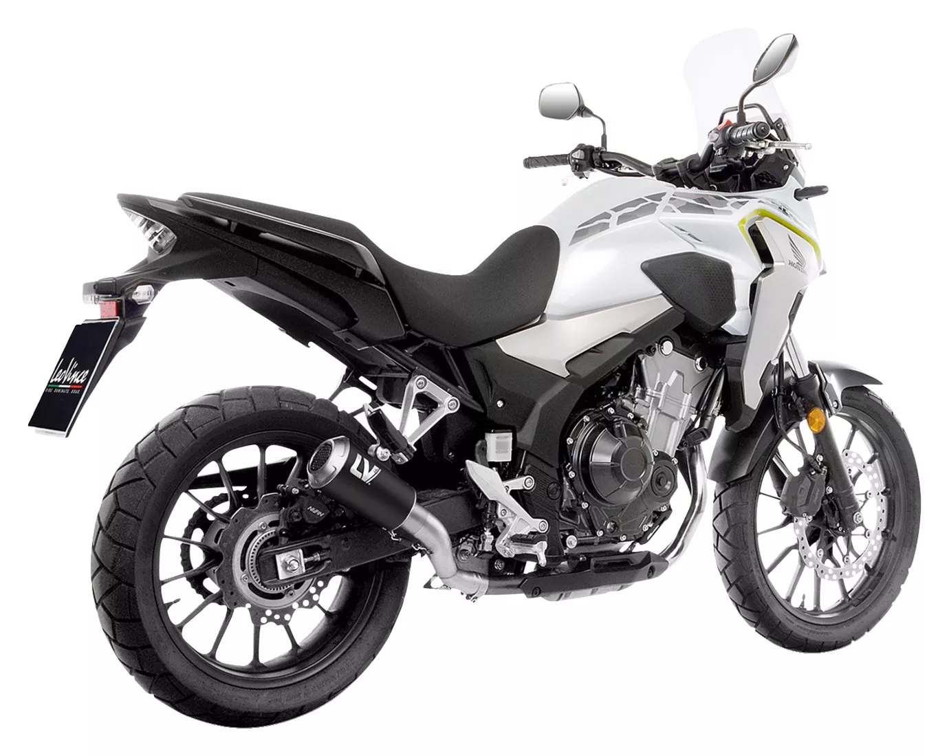 LeoVince LV-10 Slip-On Exhaust Honda CB500 / CBR500 / NX500 2022-2026