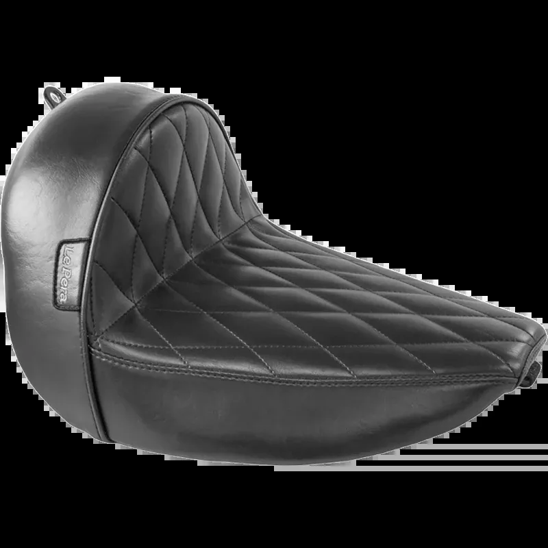 LEPARA CAFE SOLO SEAT BLACK DIAMOND HARLEY FLS 16-17 MODELS