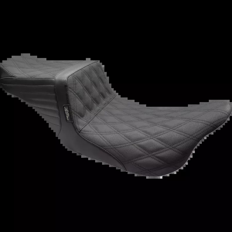 LEPARA TAILWHIP UPFRONT SEAT DIAMOND GRIPPER 08-23HARLEY BAGGERS