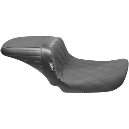 LePera Kickflip Daddy Long Legs Seat for 2006-2017 Harley Dyna - Diamond Gripp Tape