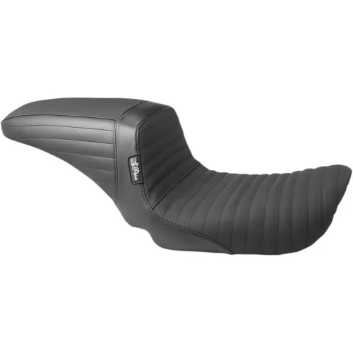 LePera Kickflip Seat for 2004-2005 Harley Dyna - Pleated Gripp Tape