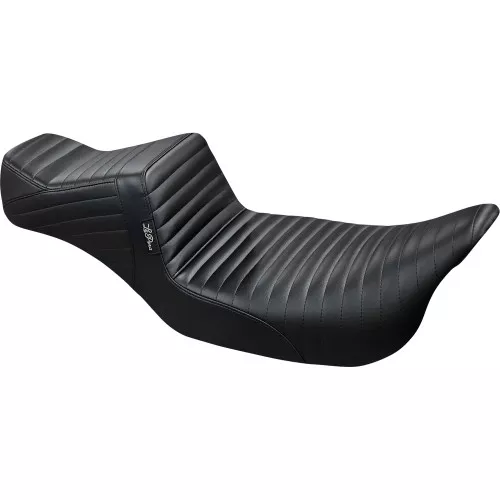 LePera Tailwhip Daddy Long Legs Seat for 2008-2023 Harley Touring - Pleated