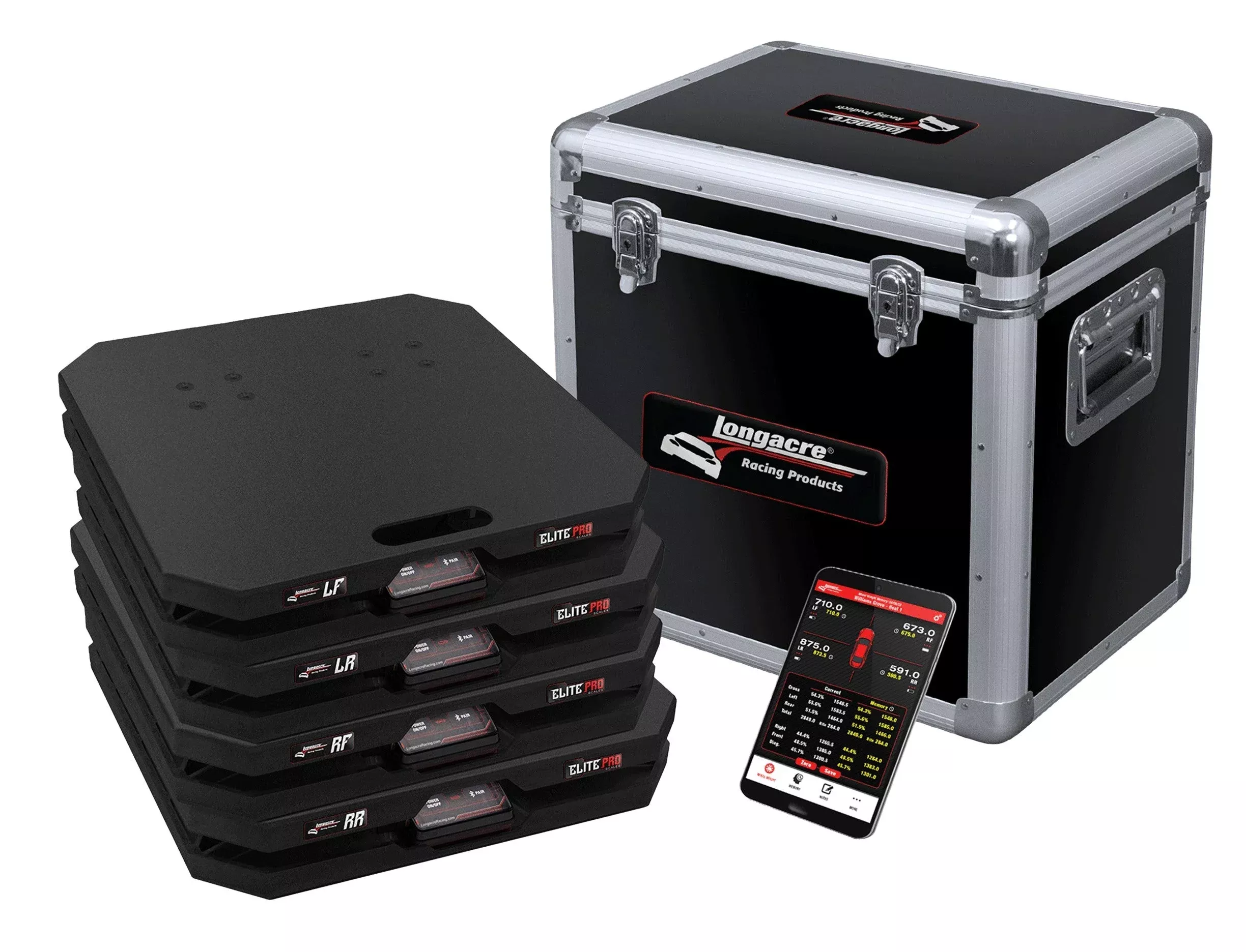 Longacre Scale Set Elite Wireless 15in Pads 3000lbs 52-82675
