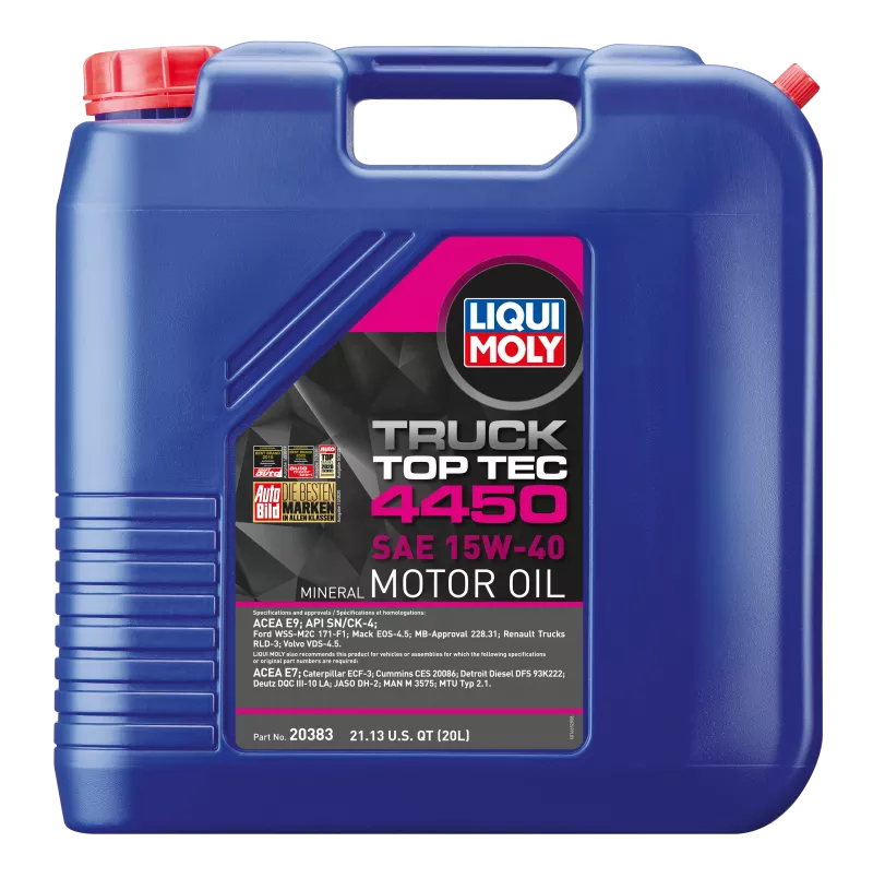 LQM Motor Oil – Top Tec 4450