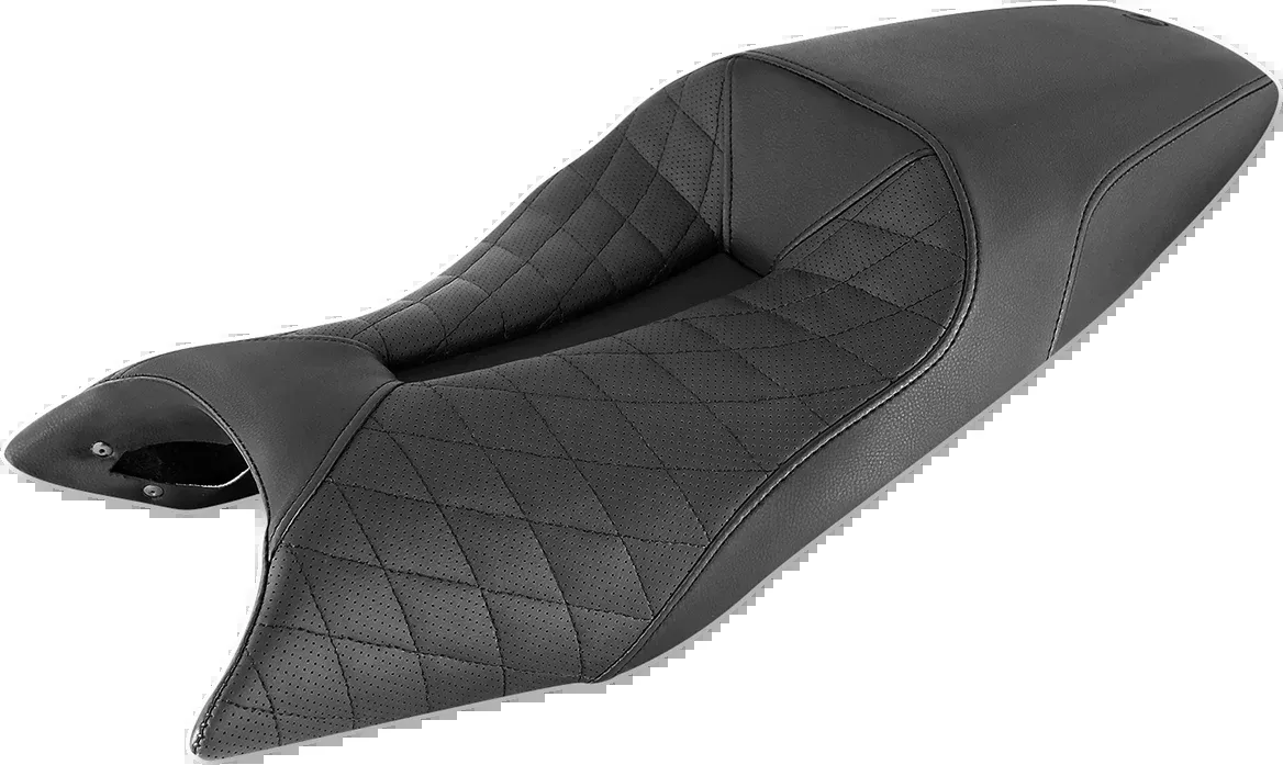 LS Track Seat - Lattice Stitched - Black - FTR1200