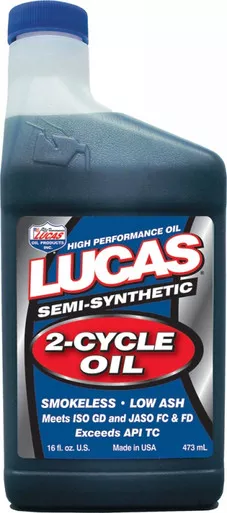 Lucas Semi-Synthetic 2-Cycle Oil 16O Z - 10120