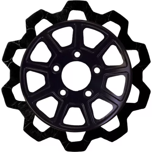 Lyndall Bow-Tie Cut 9-Spoke Rotor for Harley Models - Black