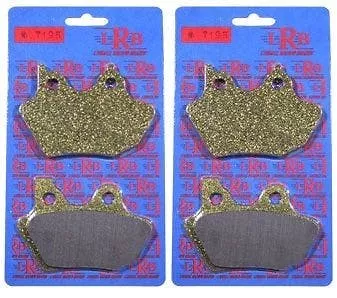 Lyndall Racing Brake Pads Gold Plus Harley 00-07 7195 2 Sets Front or Rear