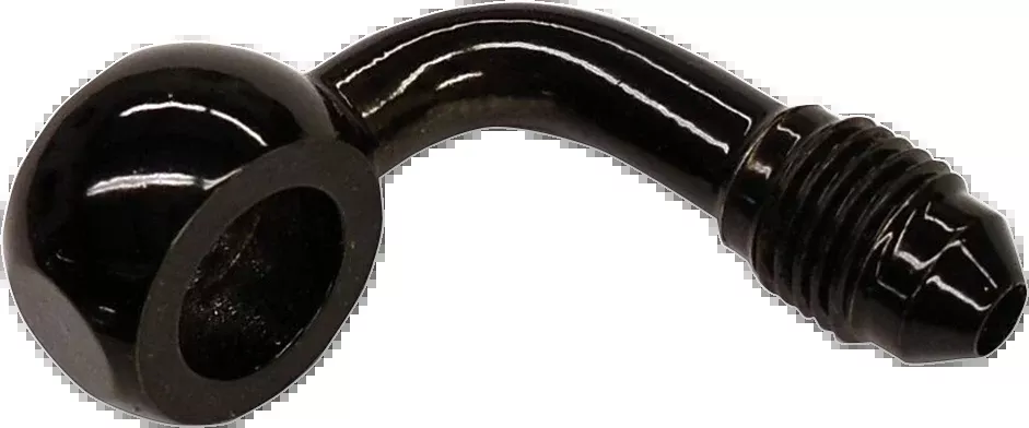 MAGNUM SHIELDING Banjo Fitting - 10 mm - AN3 90° - Black 1704-20