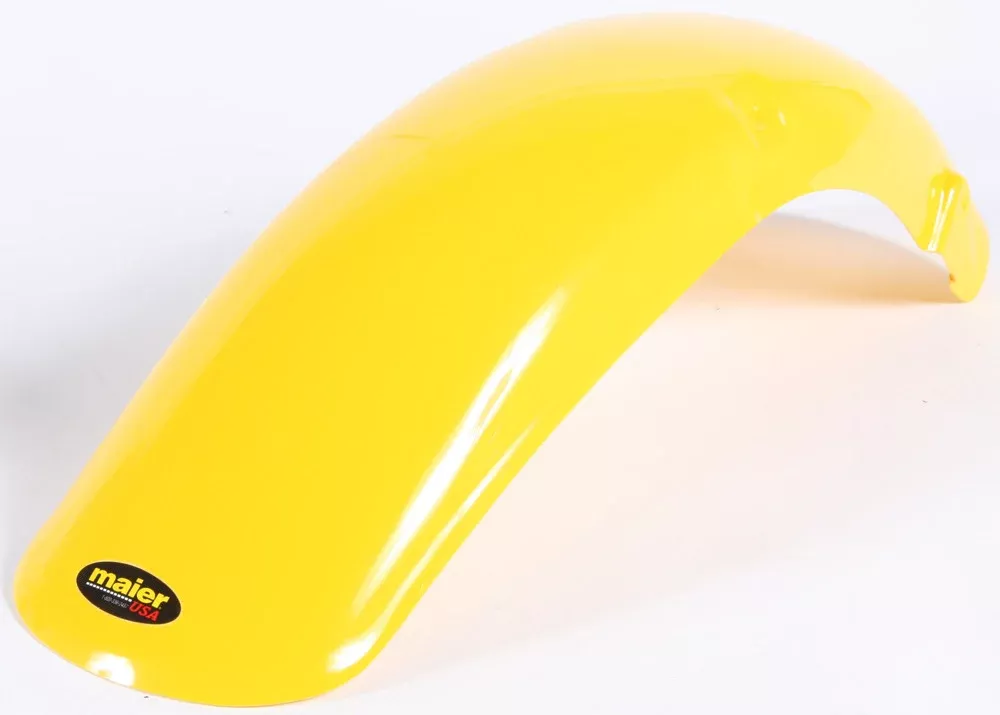 Maier Rear Fender for Suzuki RM100 /125 /250 /370 Models - Yellow - 171004