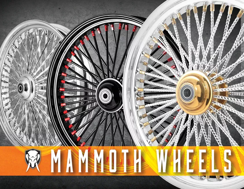 MAMMOTH SPOKE WHEELS HARLEY DAVIDSON MODELS