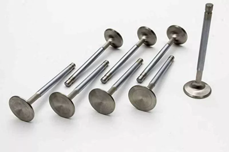 Manley Performance Severe Duty Valves 2.020in. Head Dia. / 5.010in. OA L (Set of 8) fits Chevy Small Block