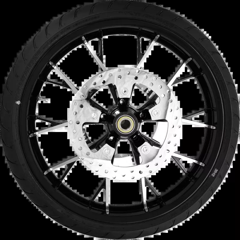 MARLIN 21" FRONT WHEEL COMPLETE PACKAGE HARLEY BAGGERS 09-26