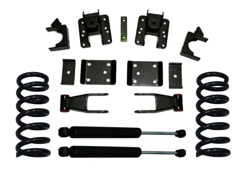 Maxtrac 2in/4in Lowering Coil Kit fits 2014-2019 Cadillac / Chevrolet / GMC