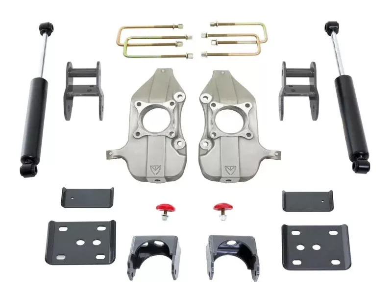Maxtrac 2in/4in MaxPro Lowering Spindle Kit fits 2015-2020 Ford F-150, F-150 Limited