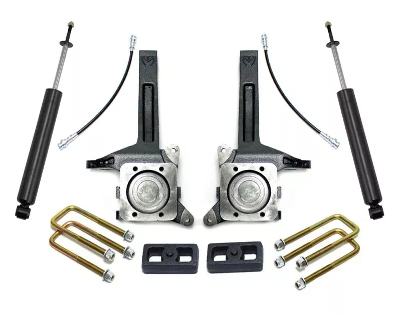 Maxtrac 2WD 3.5in/2in MaxPro Spindle Lift Kit w/MaxTrac Shocks fits 2007-2018 Toyota Tundra