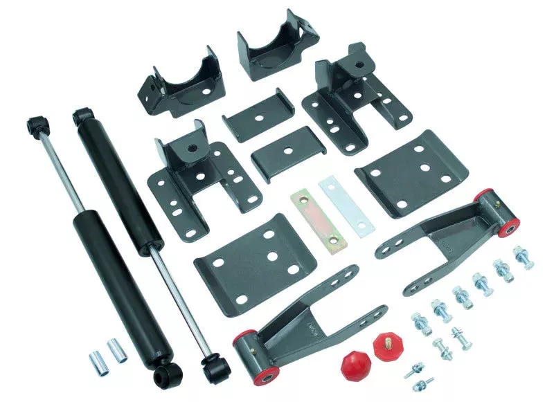 Maxtrac 3-4in Rear Adj. Lowering Flip Kit fits 2007-2019 Cadillac / Chevrolet / GMC