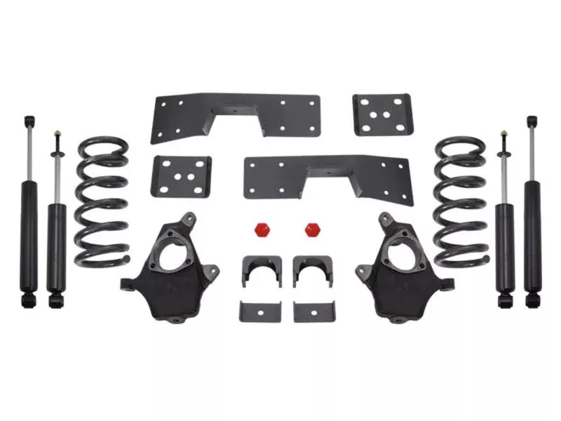 Maxtrac 3in/5in Lowering Spindle Kit fits 1999-2007 Chevrolet Silverado 1500, Silverado 1500 Classic, Silverado 1500 SS / 1999-2007 GMC Sierra 1500, Sierra 1500 Classic