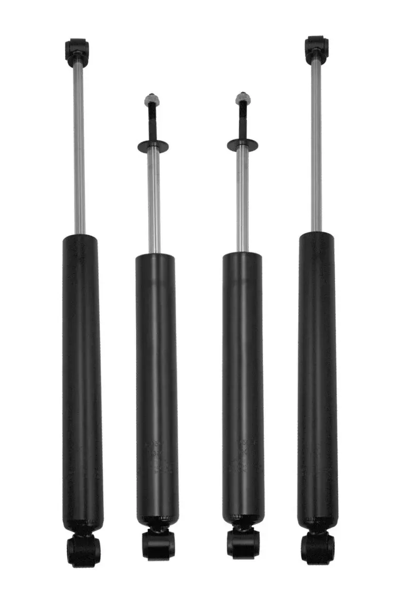 Maxtrac 4.5in Front & Rear Shock Absorbers fits 2007-2018 Jeep Wrangler, Wrangler JK