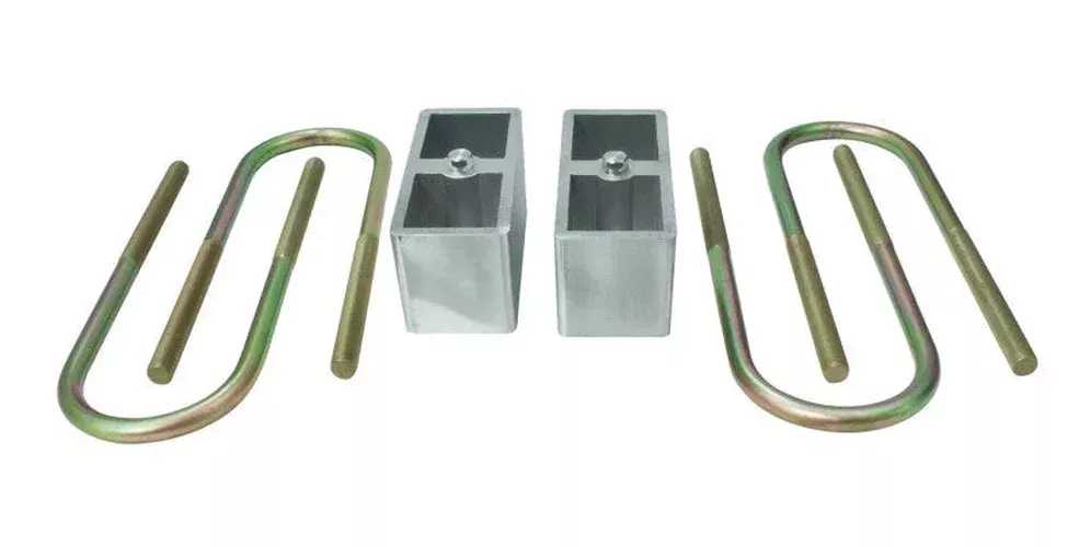 Maxtrac 430020 2in Rear Lowering Blocks & U-Bolts fits 1982-2003 Chevrolet Blazer, S10, S10 Blazer / 1982-2003 GMC Jimmy, S15 Jimmy, Sonoma