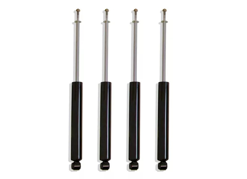 Maxtrac 4in Front & 1in Rear Shock Absorbers fits 2014-2018 Ram 2500