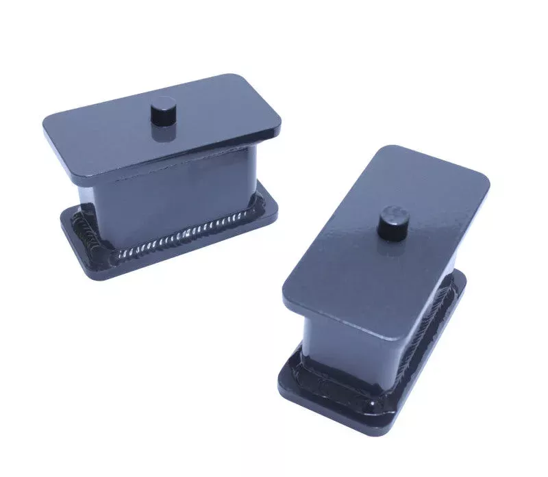 Maxtrac 4in Rear Fabricated Steel Lift Blocks fits 1994-2018 Chevrolet / Dodge / Ford