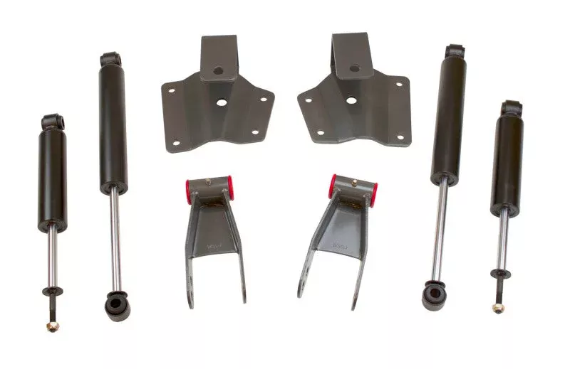Maxtrac 4in Rear Lowering Kit fits 1999-2007 Chevrolet Silverado 1500 / GMC Sierra 1500