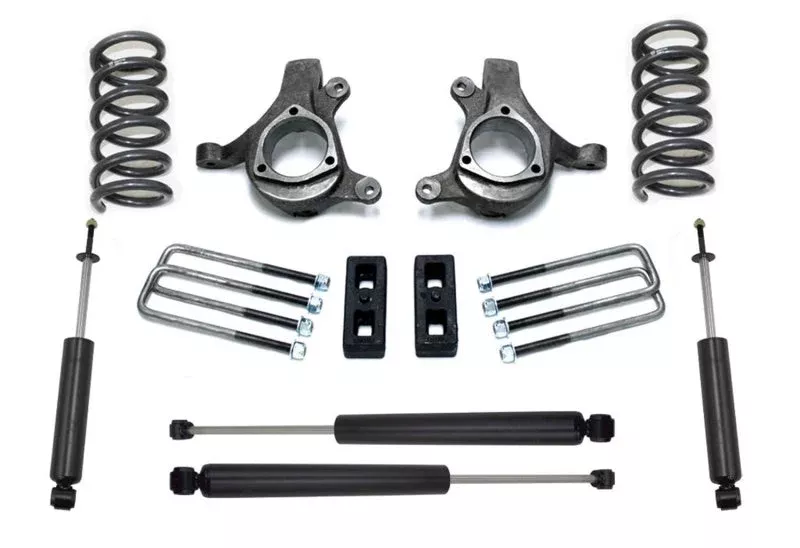 Maxtrac 5in/3in Spindle Lift Kit fits 1999-2007 Chevrolet Silverado 1500, Silverado 1500 Classic, Silverado 1500 WT / GMC Sierra 1500, Sierra 1500 Classic