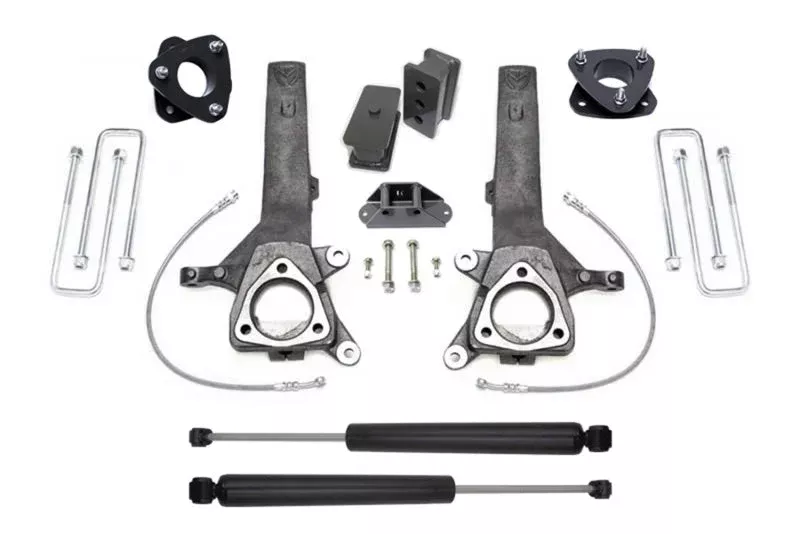 Maxtrac 6.5in/4in MaxPro Spindle Lift Kit w/MaxTrac Shocks fits 2004-2015, 2017-2018 Nissan TITAN