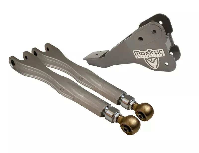 Maxtrac 943300-4 4in & 6in Lift Kit – Front Passenger 4-Link Arms/Brackets fits 2017-2018 Ford F-250 Super Duty, F-350 Super Duty