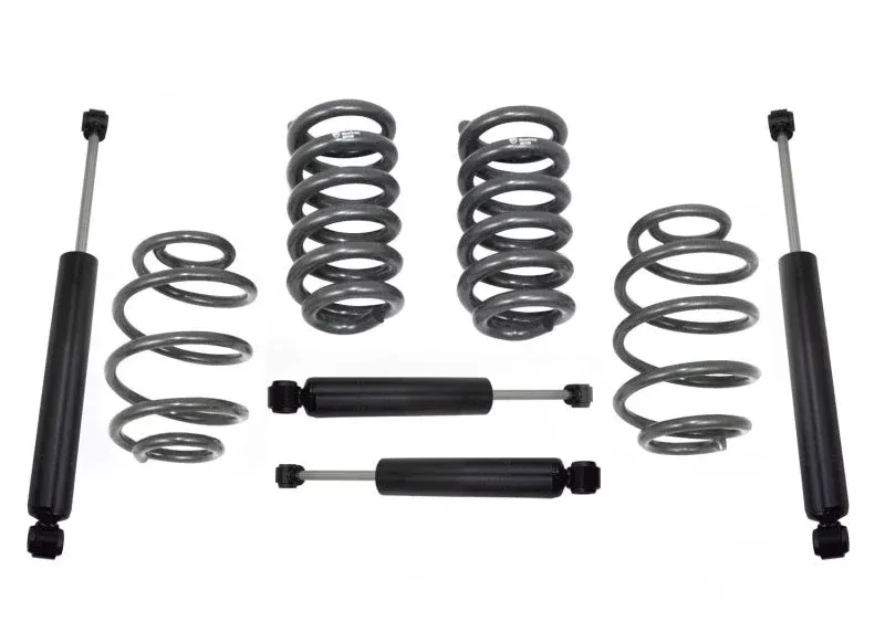 Maxtrac K331134 3in/4in Lowering Coil Kit fits 1965-1972, 1977-1981, 1983-1986 Chevrolet C10 / GMC C15 / C1500