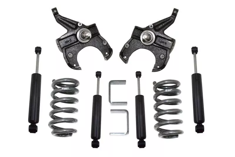 Maxtrac K331155H 5in/5in Lowering Coil Kit (1.25in Rotor) fits 1975-1986 Chevrolet C10 / GMC C15, C1500
