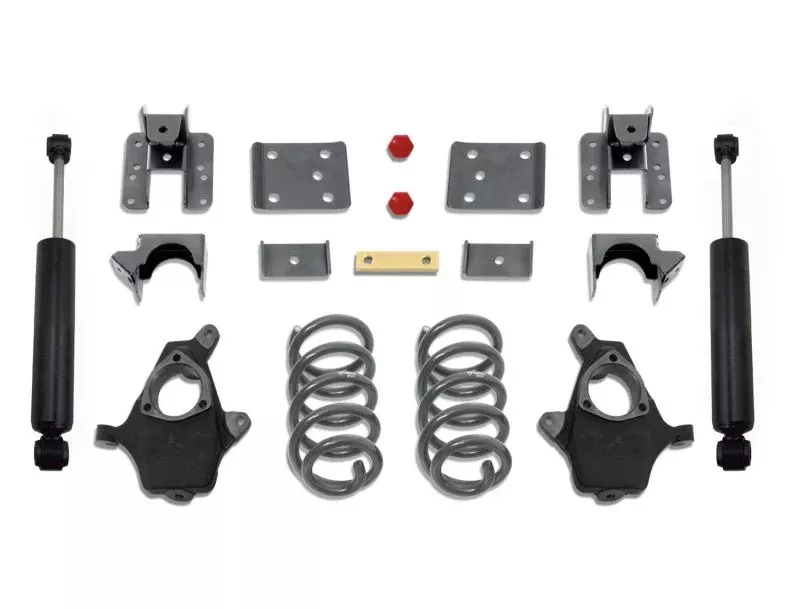 MaxTrac K331346-6 4in/6in Lowering Spindle Kit fits 2007-2013 Chevrolet Silverado 1500 / GMC Sierra 1500