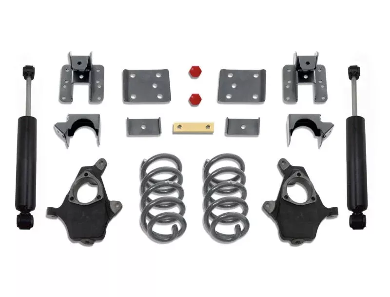 MaxTrac K331346-8 4in/6in Lowering Spindle Kit fits 2007-2013 Chevrolet Silverado 1500 / GMC Sierra 1500