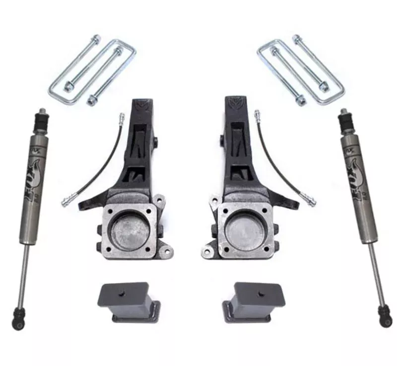 MaxTrac K886842F 4in/2in MaxPro Elite Spindle Lift Kit w/FOX Shocks fits 2005-2018 Toyota Tacoma