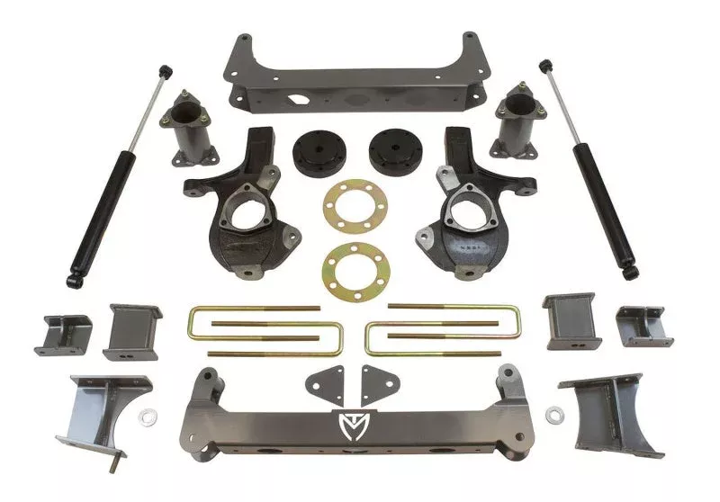 MaxTrac K941370 7in/7in MaxPro Spindle Lift Kit fits 2007-2013 Chevrolet Silverado 1500 / GMC Sierra 1500