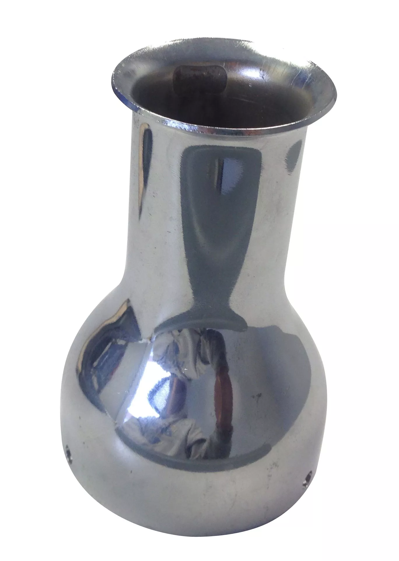 Megaphone Bell Tip Exhaust Chrome | 2-7/8" ID