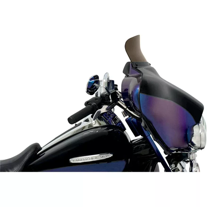 Memphis Shades 5" Smoke Spoiler Batwing Windshield for Harley FLH/T 96-13