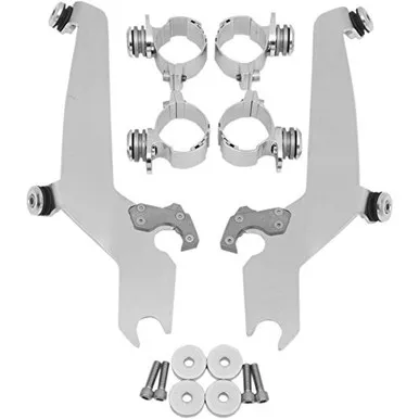 Memphis Shades MEM8917 Sportshield Polished Trigger-Lock Mount Kit