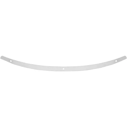 Memphis Shades Solid Stainless Steel Windshield Trim for Harley Touring