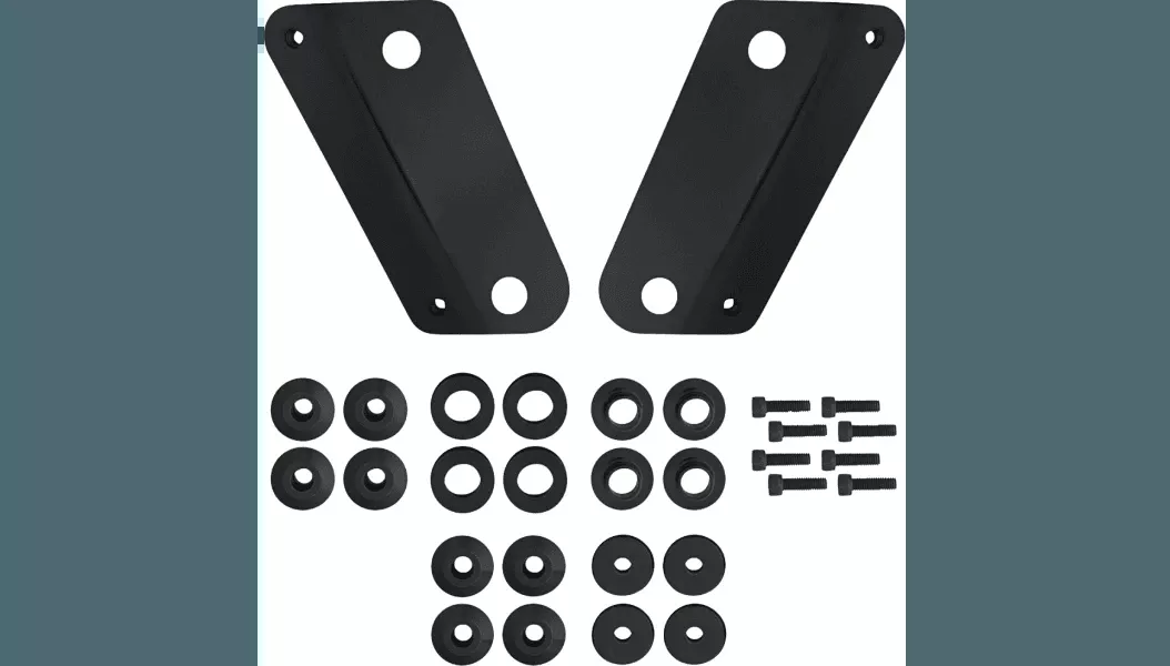 Memphis Shades Windshield Adapter Kit for '23.5-26* Gen 2 Harley Davidson FLHX Models