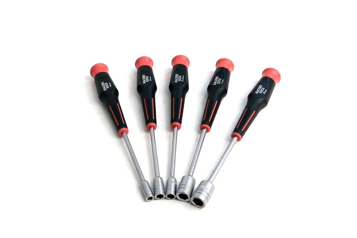 Metric Nut Driver Set with Pouch (5pcs)