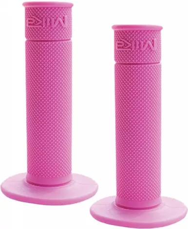 Mika Metals 50/50 Waffle Grips (Pink) - GRIPS-PINK