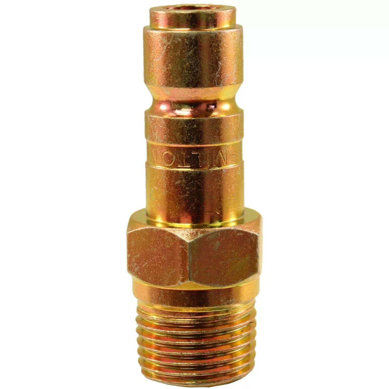 Milton 1817 1/2" NPT Male G-Style Plug, 99 SCFM 300 PSI