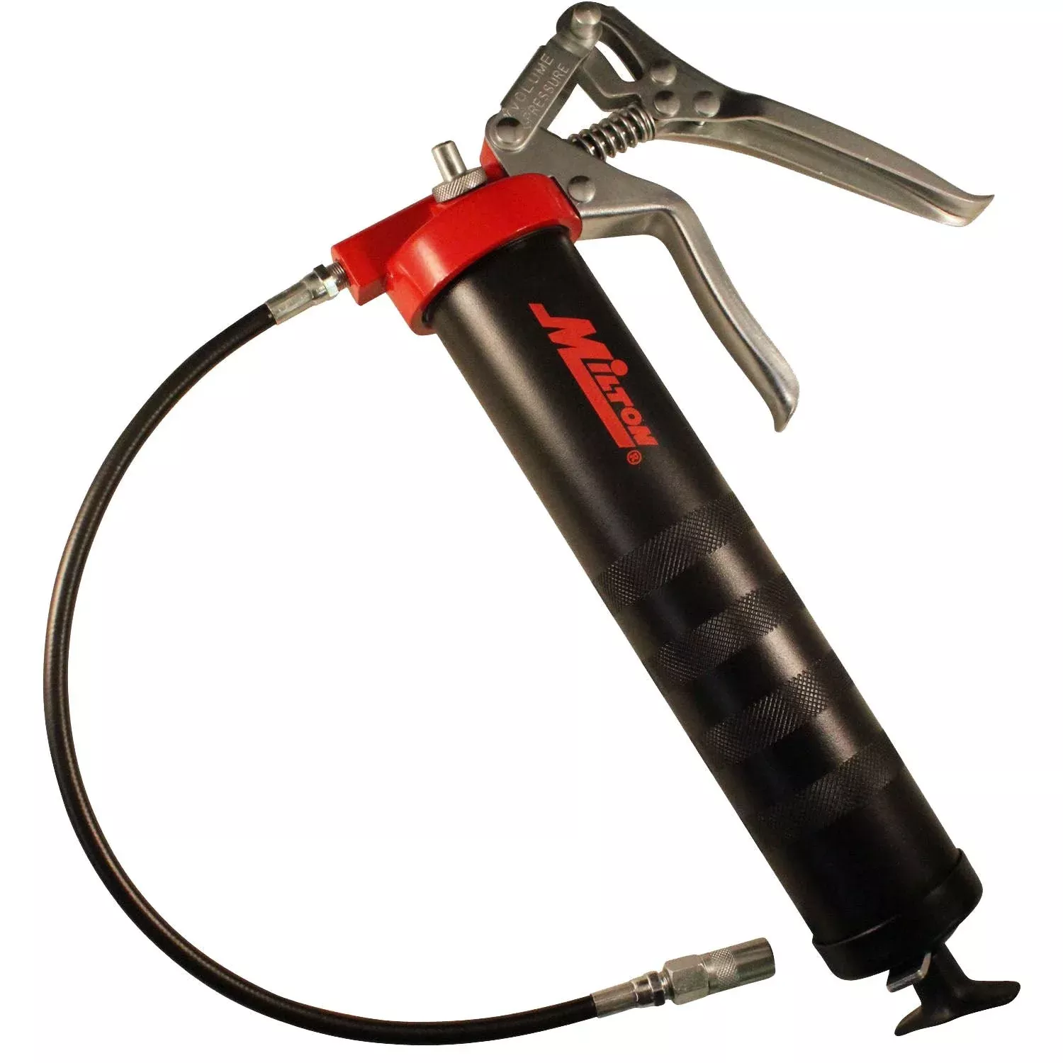 Milton S-3101 Pistol Grease Gun 7,000 PSI Max Pressure with 18″ Hose